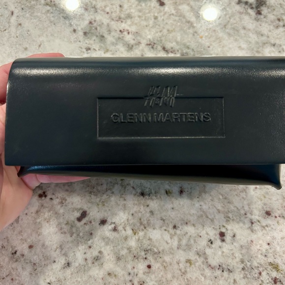 H&M x Glenn Martens Women's Polarized Brown Sunglasses - Picture 7 of 8